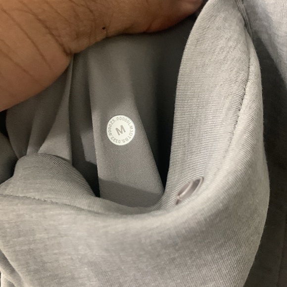 NWOT Lululemon $168 Gridliner Overshirt - bone white MED - Picture 9 of 9